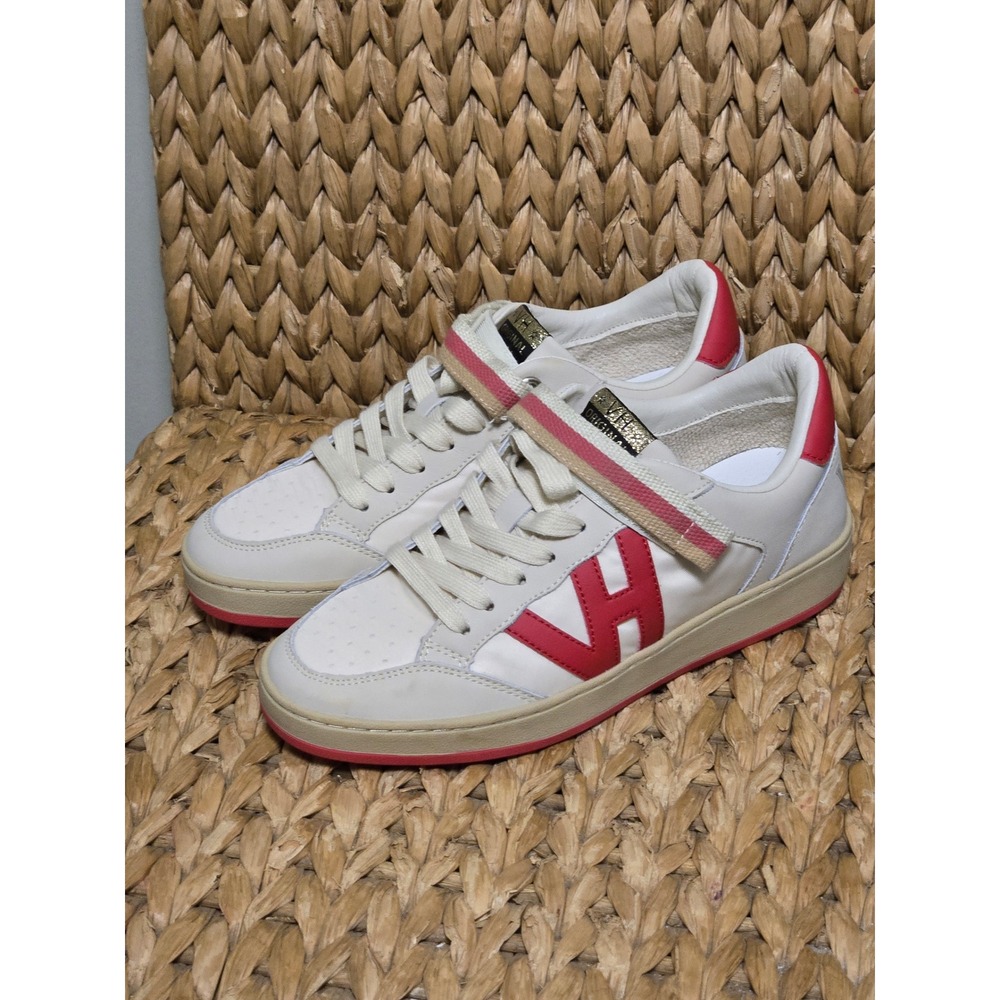 Vintage Havana Next White Red Low Top Fashion Sneakers Women 9